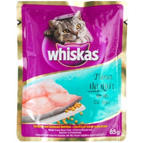 whiskas tuna pouch