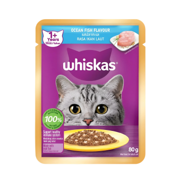 Whiskas Pouch Ocean Fish 80g