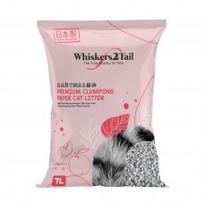 Whiskers2Tail Premium Clumping Paper Cat Litter Peach 7L, W2T-297038, cat Litter, Whiskers2Tail, cat Shop By Brands, catsmart, Shop By Brands, Litter
