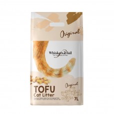Whiskers2Tail Tofu Cat Litter Original 7L (6 Packs)
