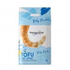 Whiskers2Tail Tofu Cat Litter Baby Powder 7L (6 Packs)