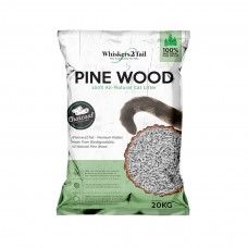 Whiskers2Tail Charcoal Pine Wood Litter 20kg
