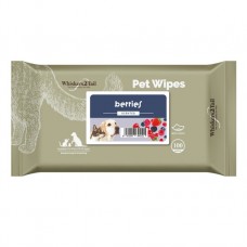 Whiskers2Tail Pet Wipes 100's Berries (3 Packs)
