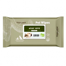 Whiskers2Tail Pet Wipes 100's Aloe Vera (3 Packs)