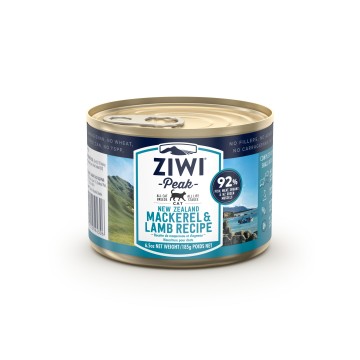 Ziwi Peak NZ Mackerel & Lamb Recipe 185g (3 cans)