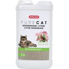 Zolux Pure Cat Litter Deodoriser HoneySuckle 1L