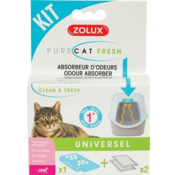 Zolux Purecat Litter Box Odor Absorber Set