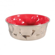 Zolux Dish Diamond Premium Bowl Red 550ml, 475534RGE, cat Bowl / Feeding Mat, Zolux, cat Accessories, catsmart, Accessories, Bowl / Feeding Mat
