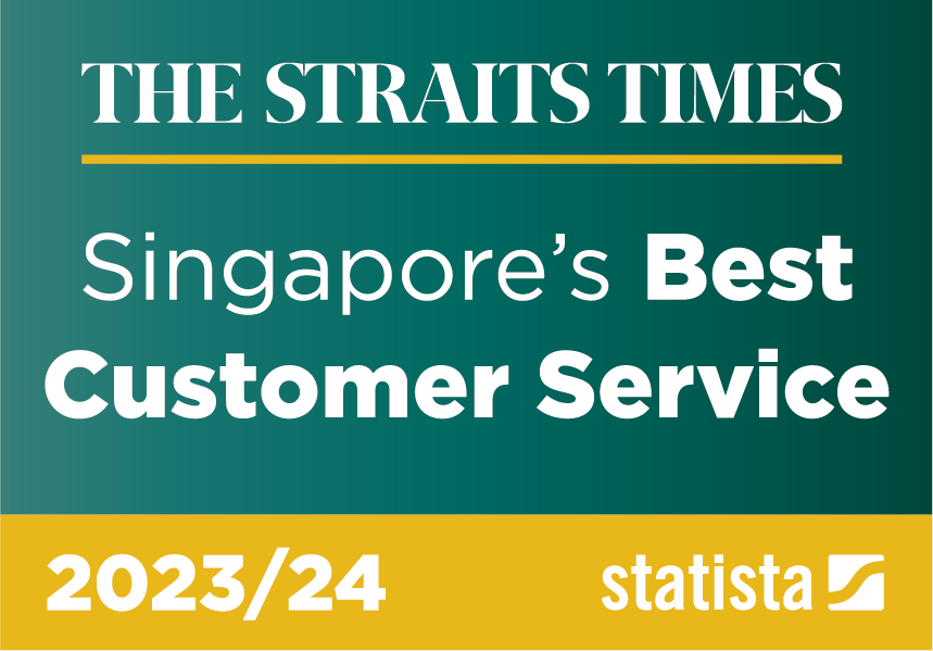 The Straits Times Singapore's Best Customer Service Award 2023/24 by Statista