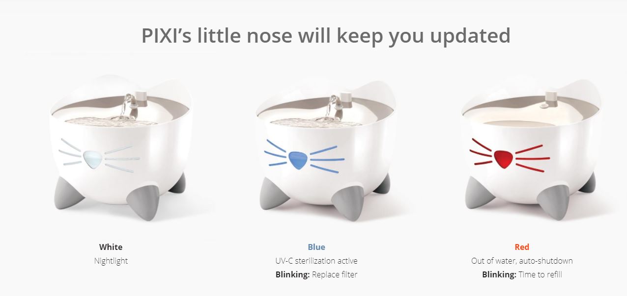 catit pixi fountain